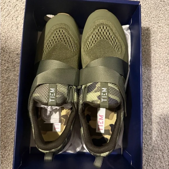 NWT Tiem Slipstream Camo Cycling Shoes + SPD Cleat - Picture 4 of 10